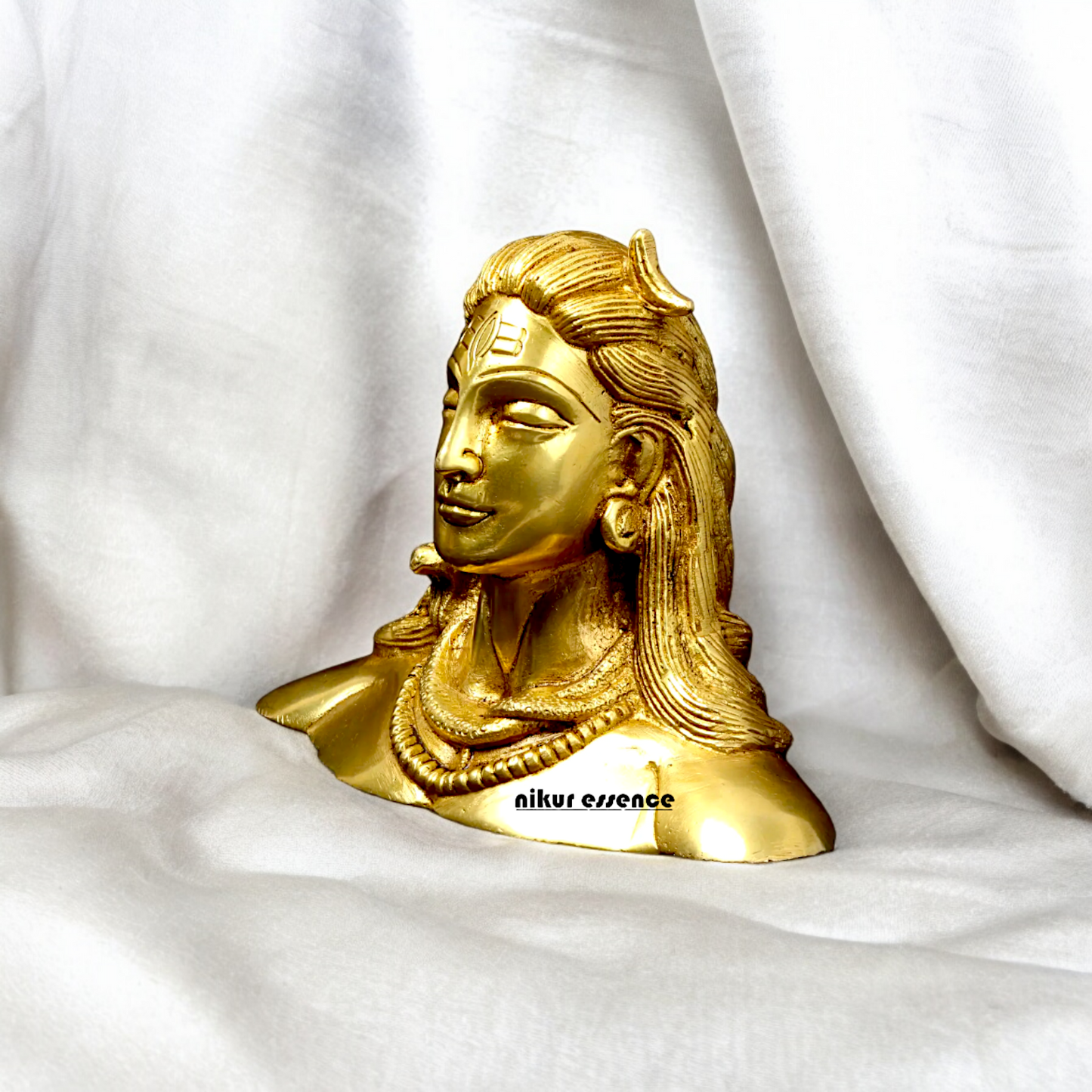Shop Shiva Solid Brass idol - 4.5 inch Nikuressence