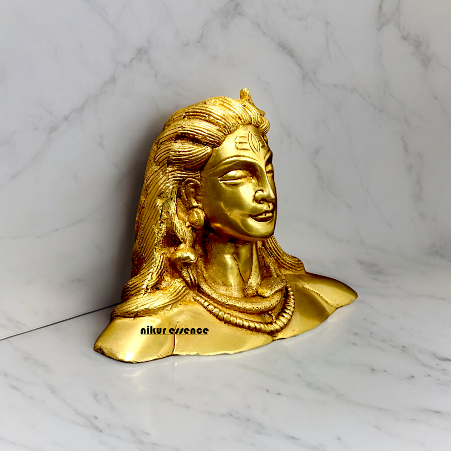 Shop Shiva Solid Brass idol - 4.5 inch Nikuressence