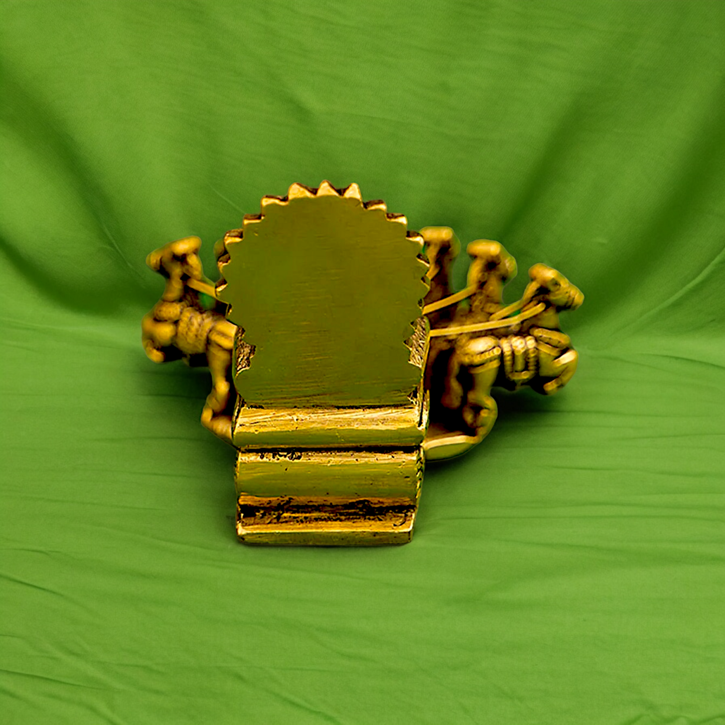 Lord Surya Rath Solid Brass idol - 4 inches Nikuressence