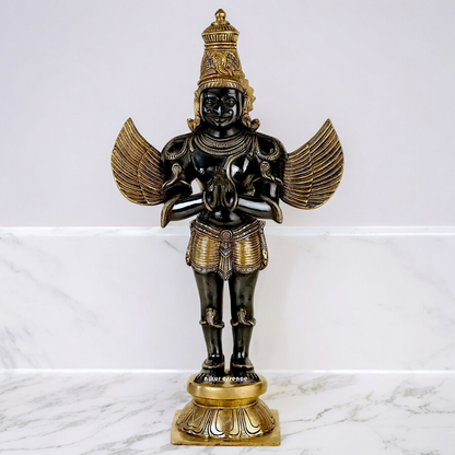 Buy Garuda Standing Brass Idol - 21.8 inch Nikuressence