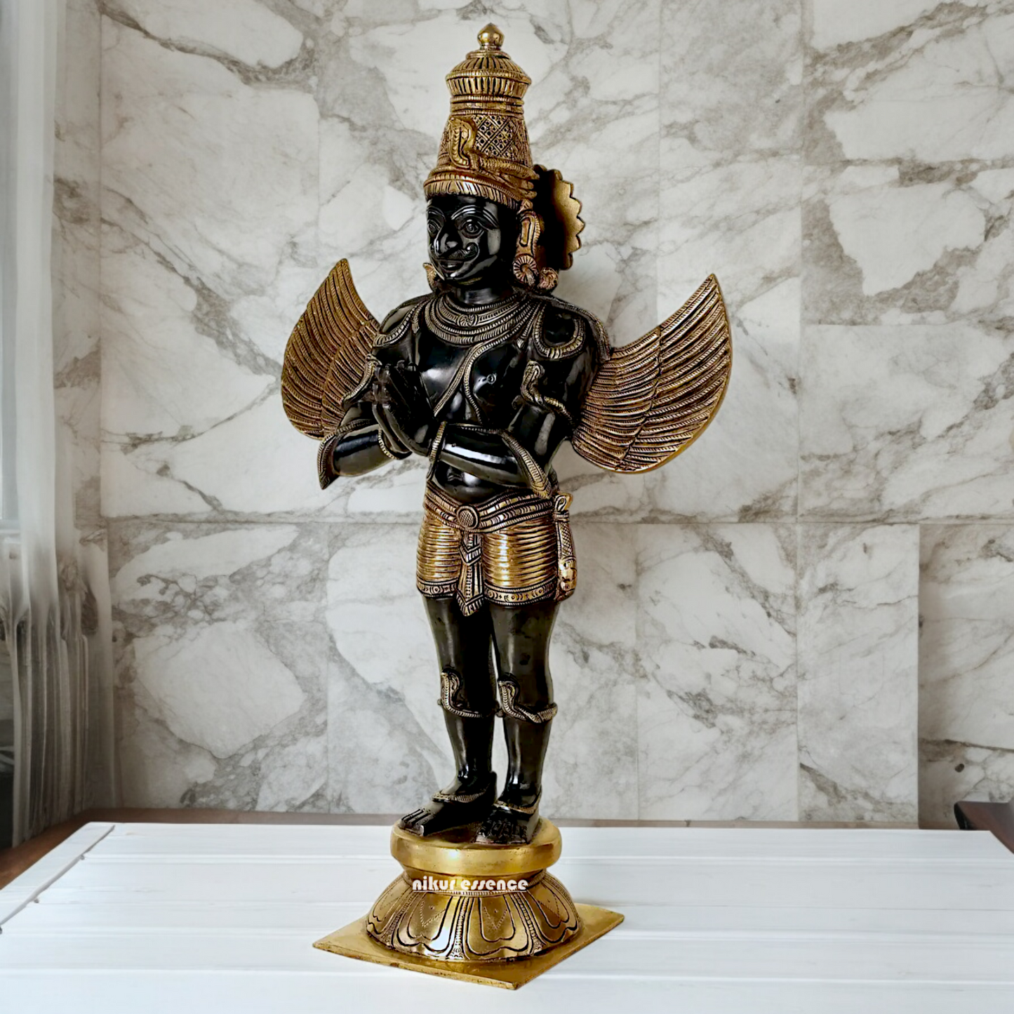 Buy Garuda Standing Brass Idol - 21.8 inch Nikuressence