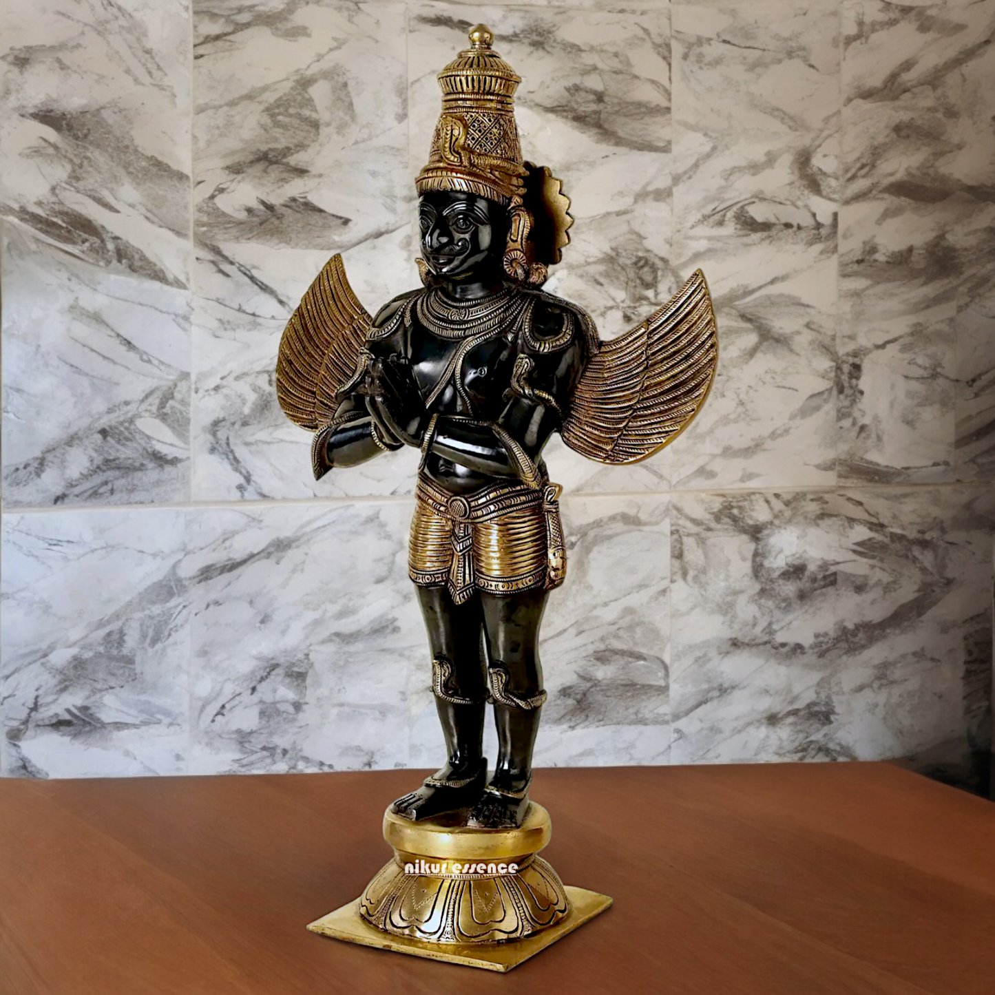 Buy Garuda Standing Brass Idol - 21.8 inch Nikuressence