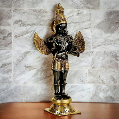 Buy Garuda Standing Brass Idol - 21.8 inch Nikuressence