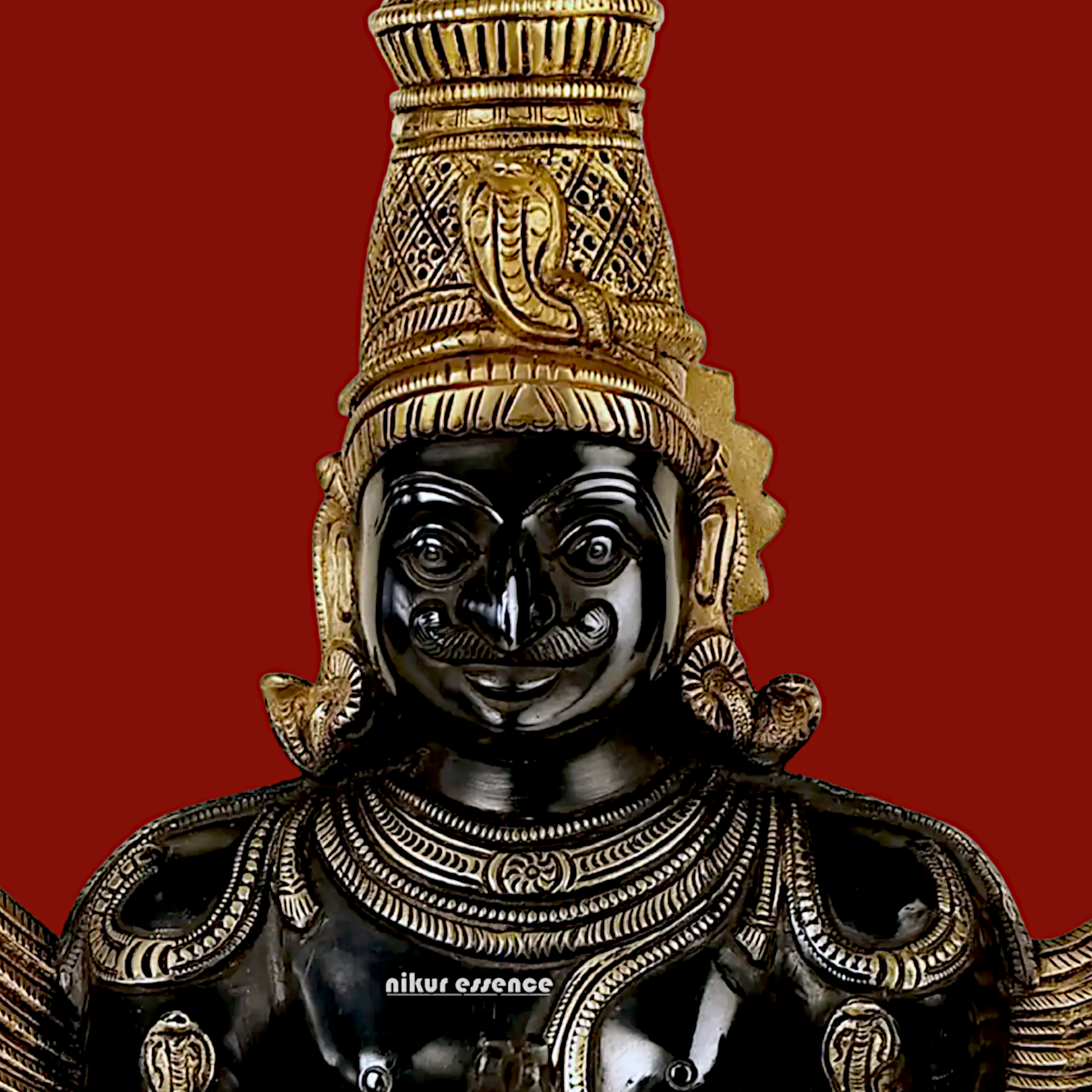 Buy Garuda Standing Brass Idol - 21.8 inch Nikuressence