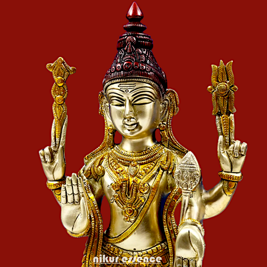 Buy Murugan Kartikeya Brass idol - 16.299 inches Nikuressence