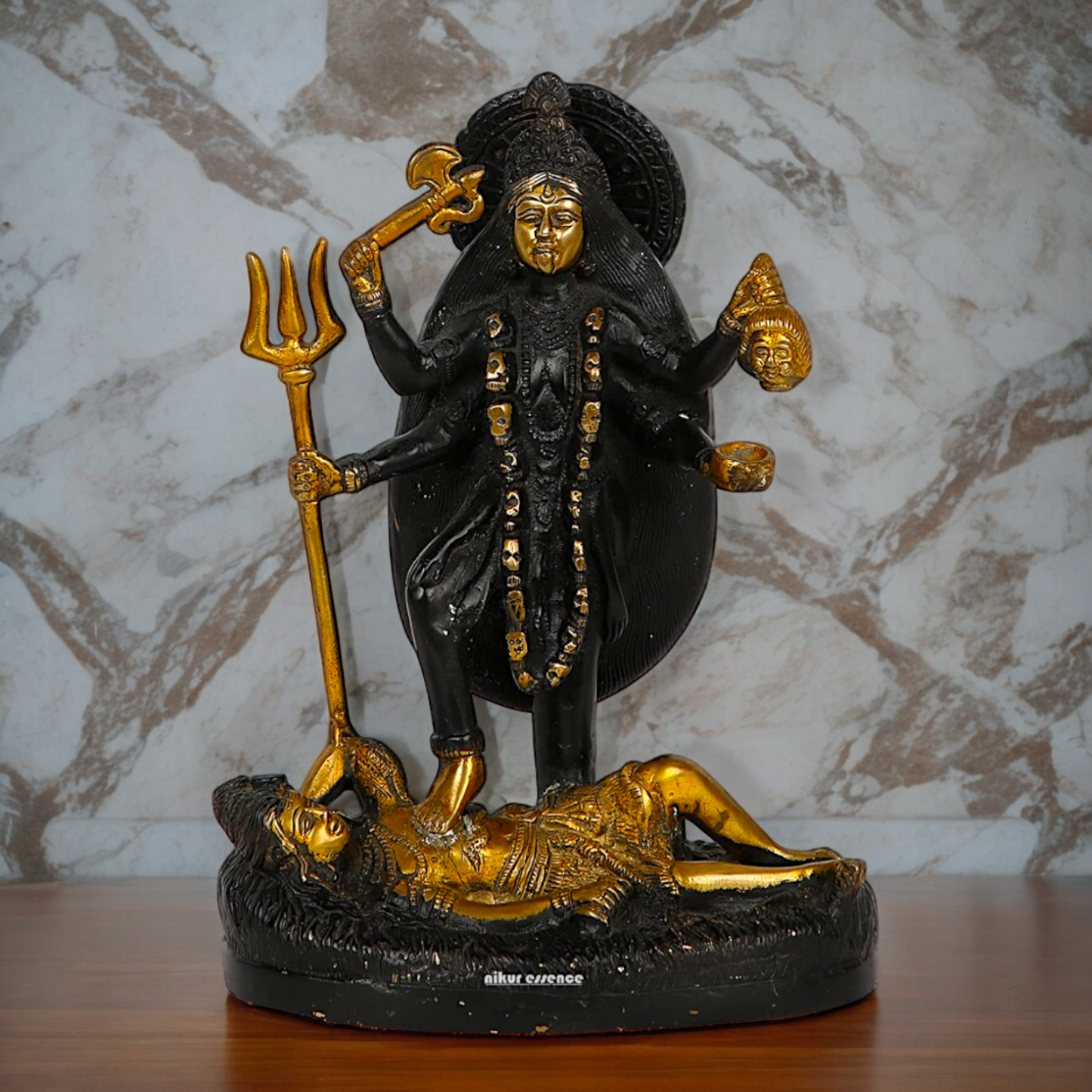 Shop Kali Mata Brass Idol - 10 inch Nikuressence
