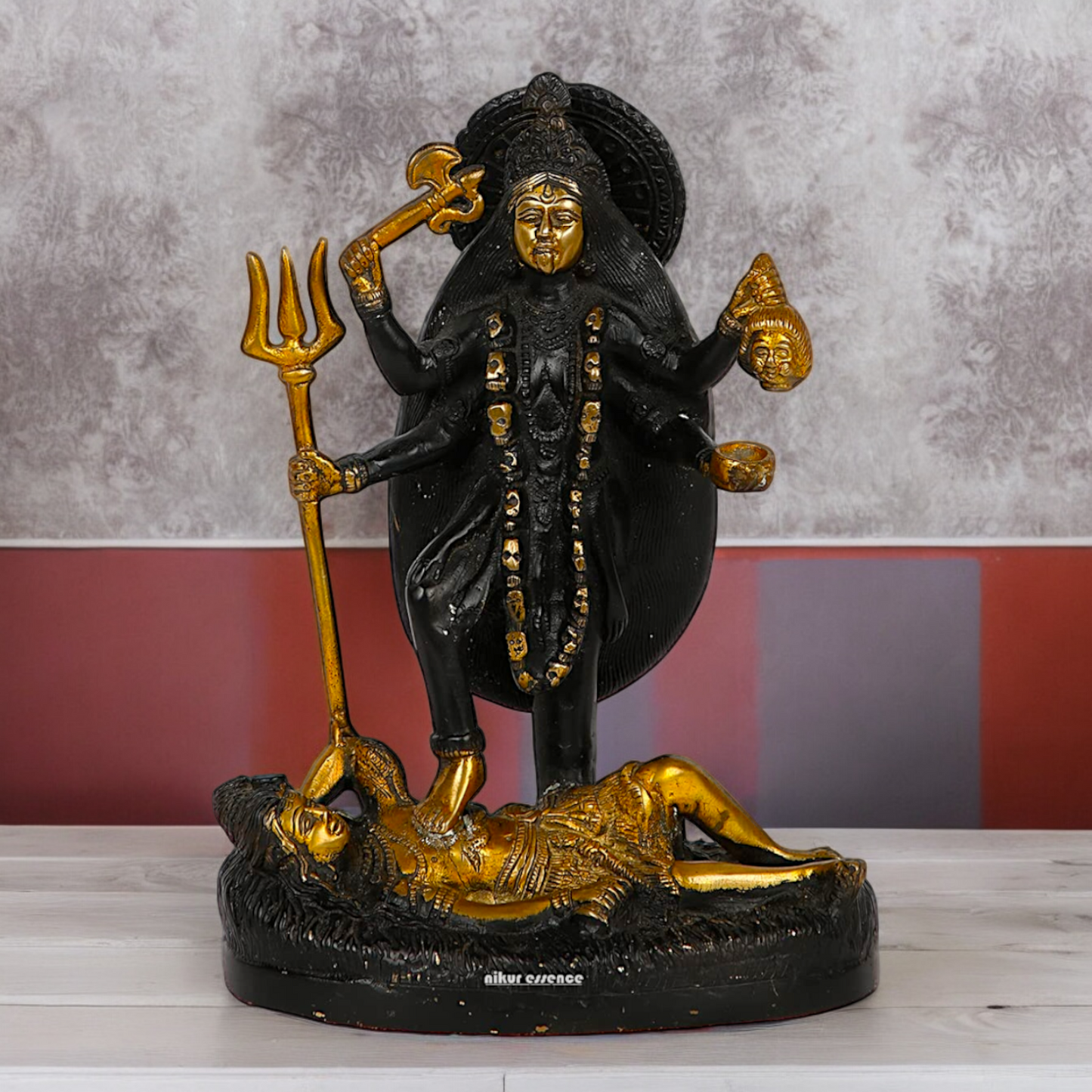 Shop Kali Mata Brass Idol - 10 inch Nikuressence