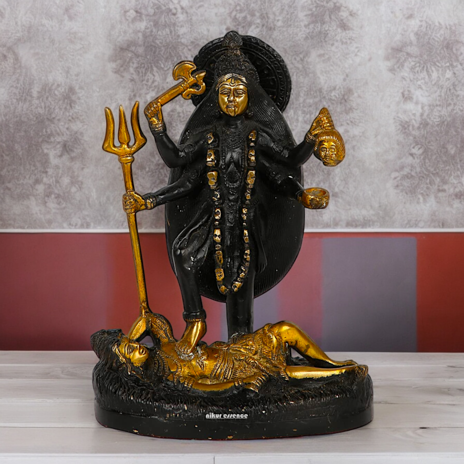 Shop Kali Mata Brass Idol - 10 inch Nikuressence