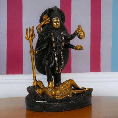 Shop Kali Mata Brass Idol - 10 inch Nikuressence