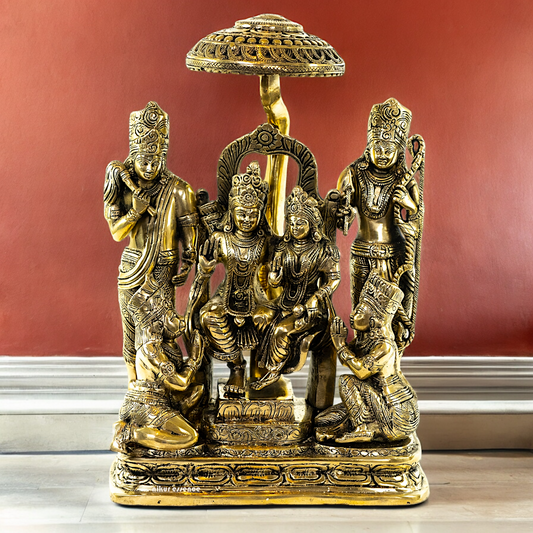 Buy Ram Darbar Solid Brass Idol - 15 inch Nikuressence