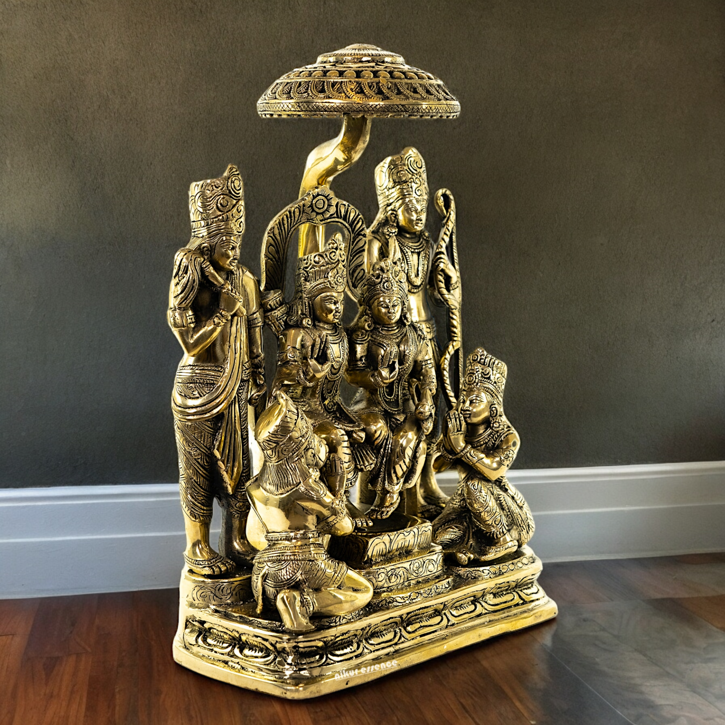 Buy Ram Darbar Solid Brass Idol - 15 inch Nikuressence