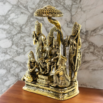 Buy Ram Darbar Solid Brass Idol - 15 inch Nikuressence