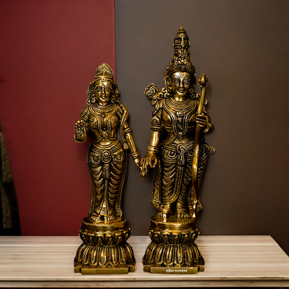 Buy Ram Darbar Idol Solid Brass - 12 inches Nikuressence