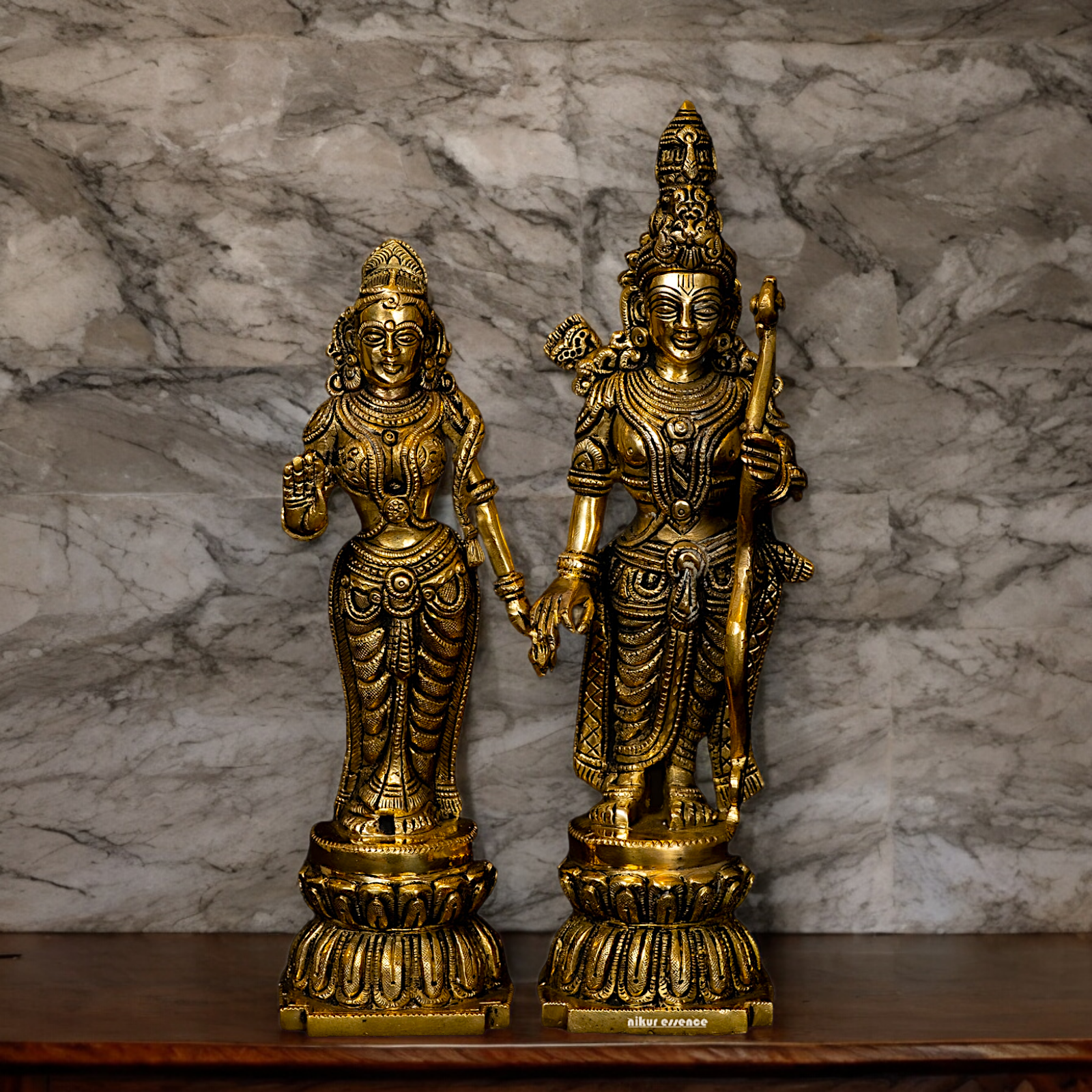 Buy Ram Darbar Idol Solid Brass - 12 inches Nikuressence