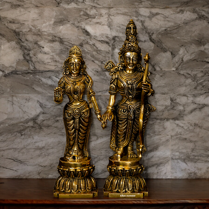 Buy Ram Darbar Idol Solid Brass - 12 inches Nikuressence