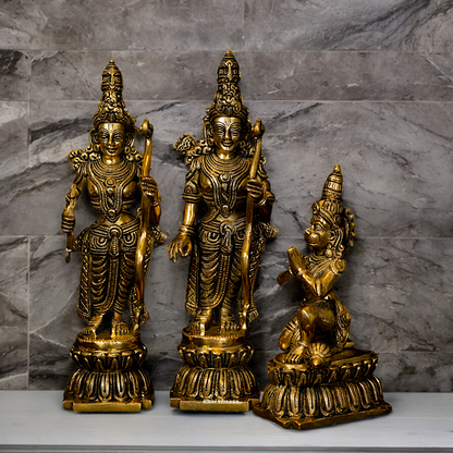 Buy Ram Darbar Idol Solid Brass - 12 inches Nikuressence