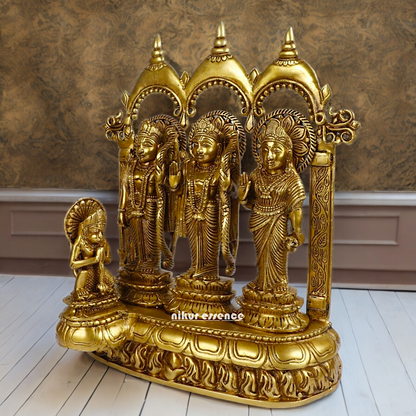 Solid Braas Ram Darbar Statue - 16 inches Nikuressence