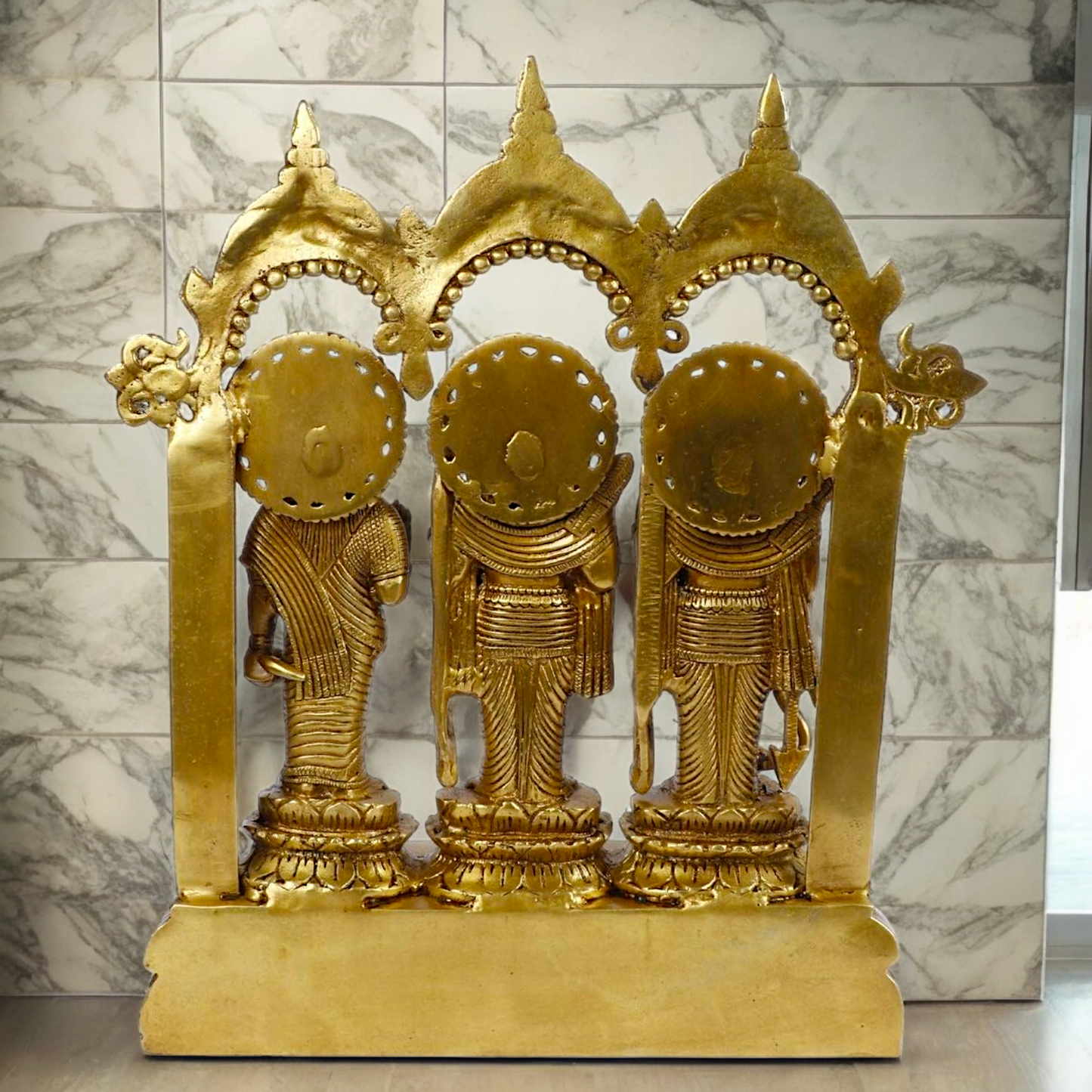 Solid Braas Ram Darbar Statue - 16 inches Nikuressence