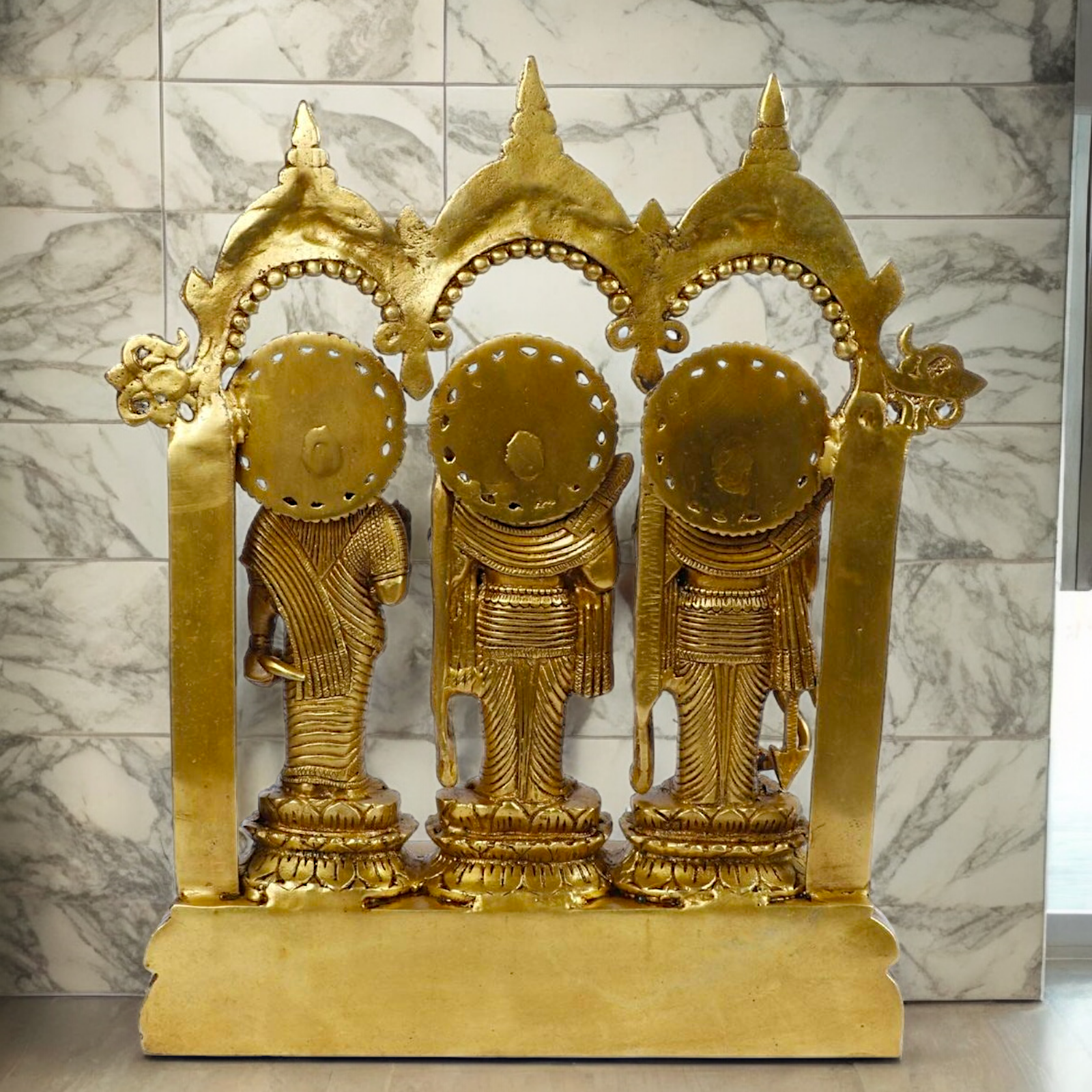 Solid Braas Ram Darbar Statue - 16 inches Nikuressence