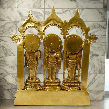 Solid Braas Ram Darbar Statue - 16 inches Nikuressence