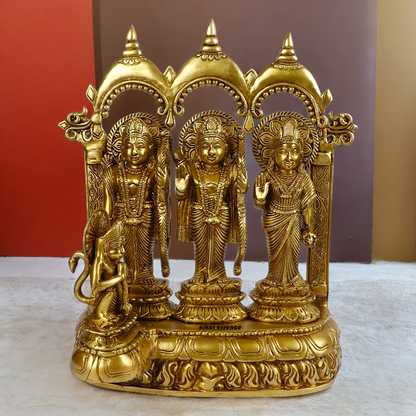 Solid Braas Ram Darbar Statue - 16 inches Nikuressence