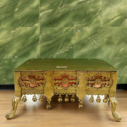 Buy Brass Chowki - 13 inches Nikuressence