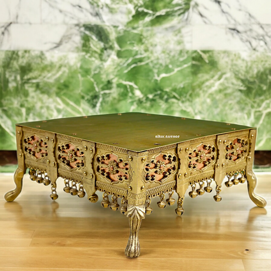 Buy Brass Chowki - 13 inches Nikuressence