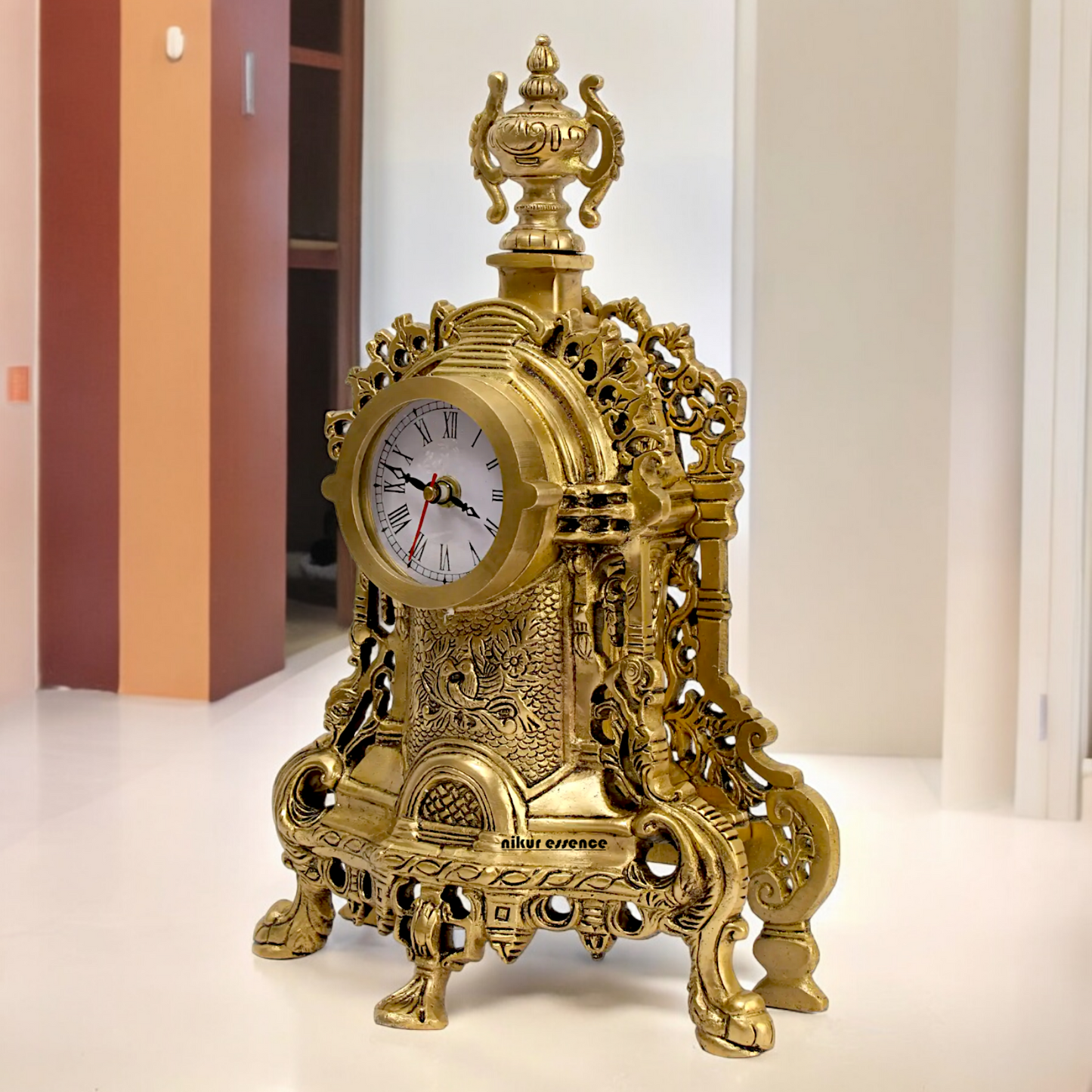 (Copy) Solid Brass Watch with stand - 14 inches Nikuressence