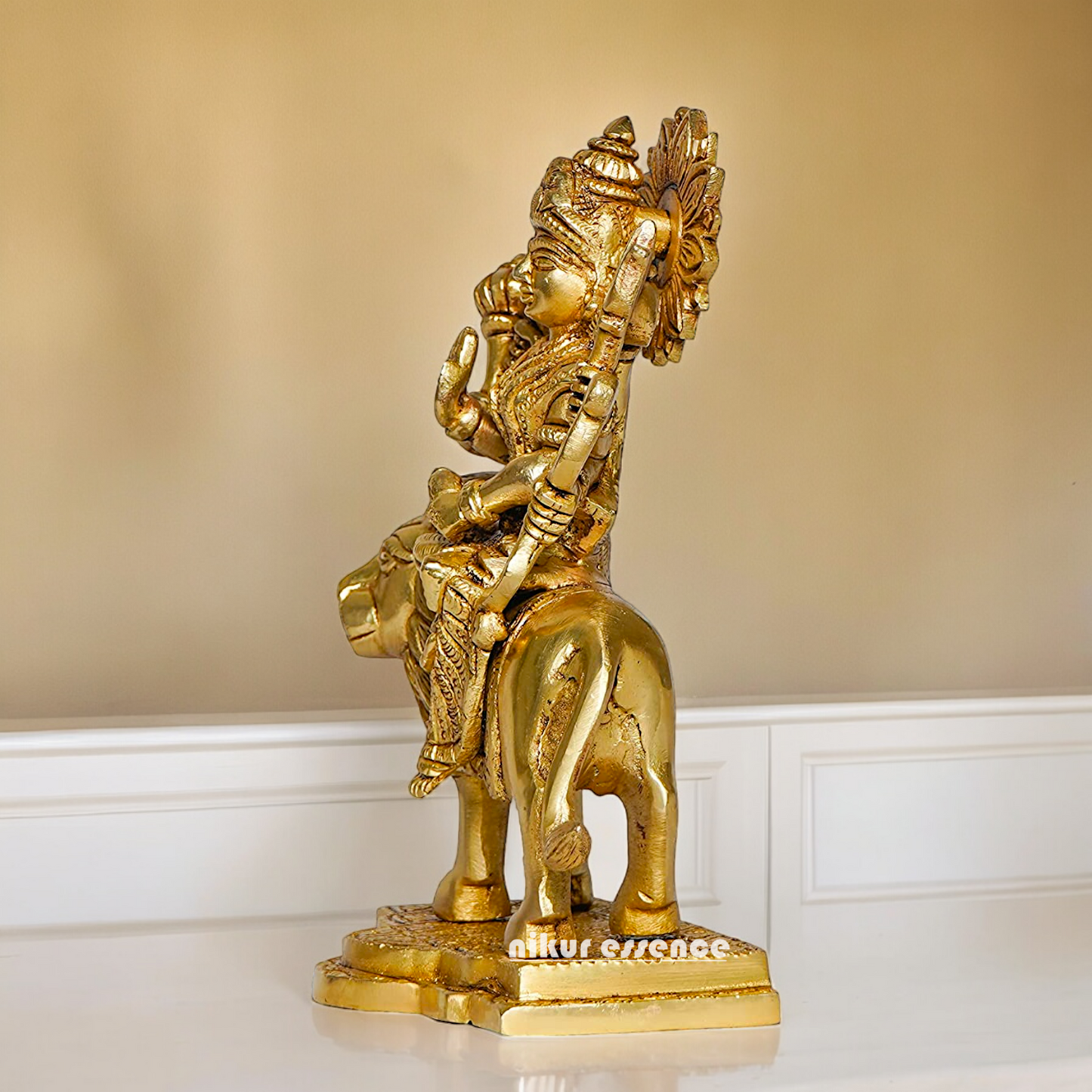 shera wali mata murti Idol - 19.558 cm Nikuressence