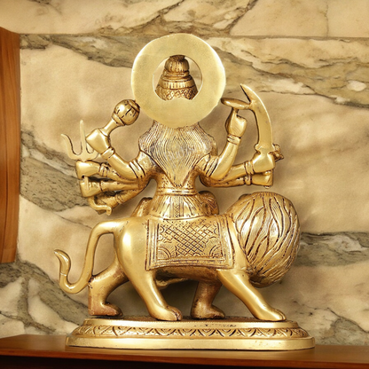 online Solid brass Durga maa Devi Idol - 9.5 Inch Nikuressence