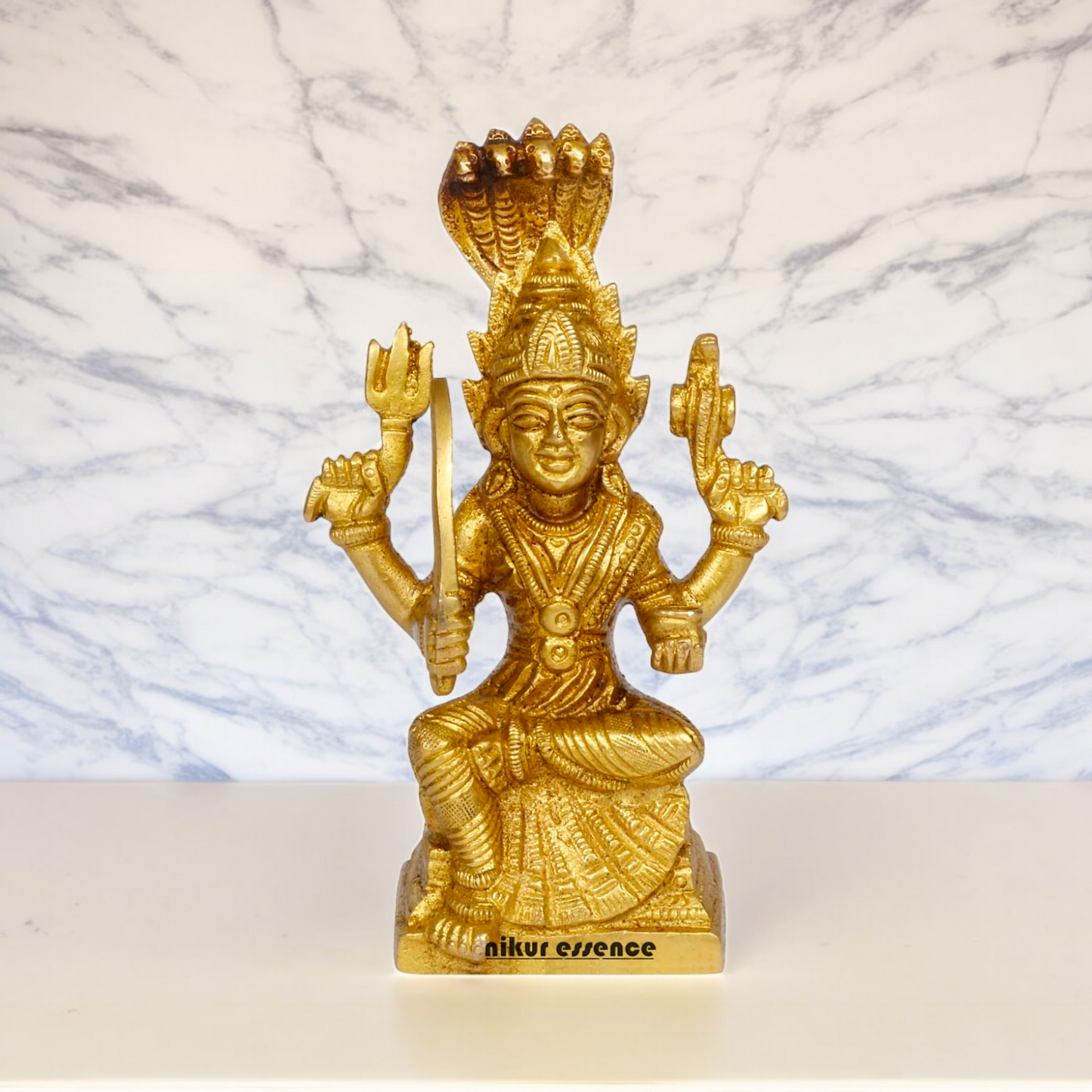 Buy Durga Mariamman Devi Brass Idol- 4.5 inches Nikuressence