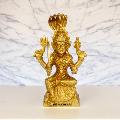 Buy Durga Mariamman Devi Brass Idol- 4.5 inches Nikuressence