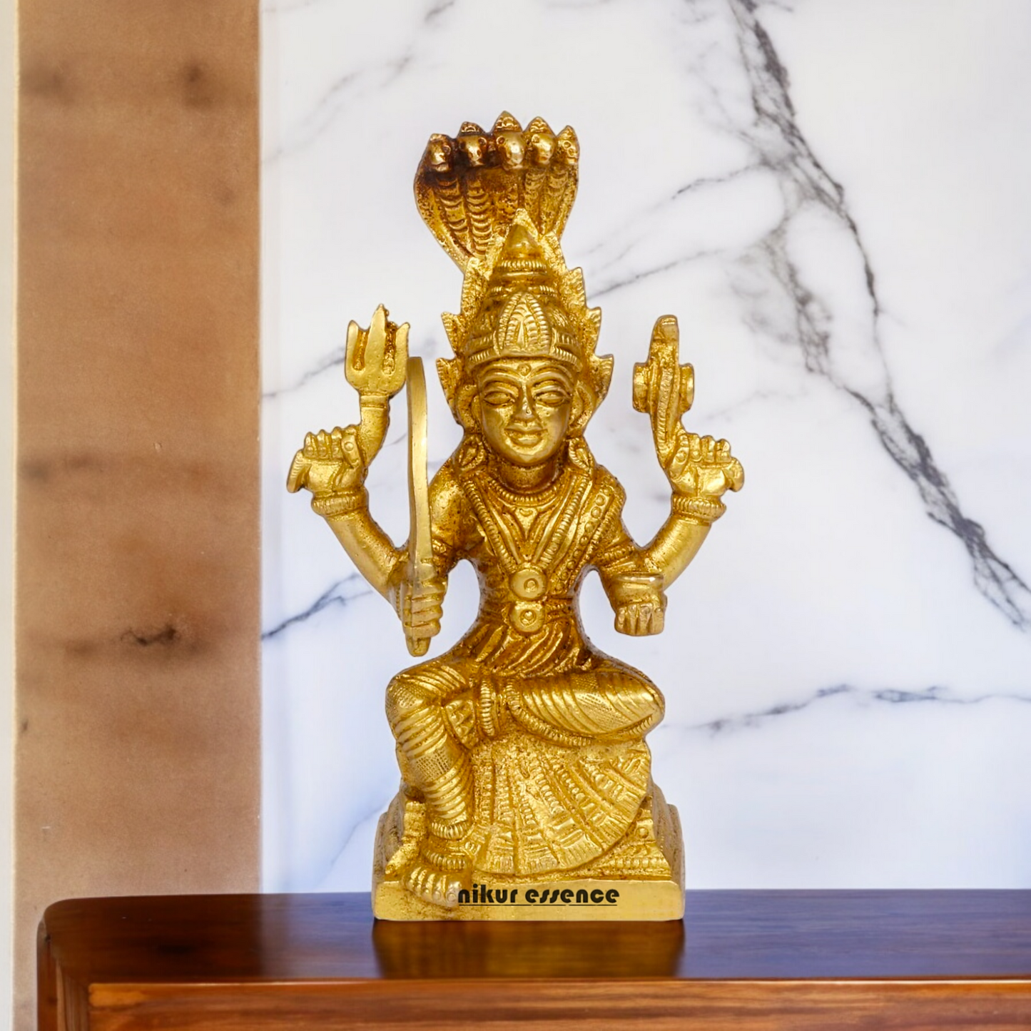 Buy Durga Mariamman Devi Brass Idol- 4.5 inches Nikuressence