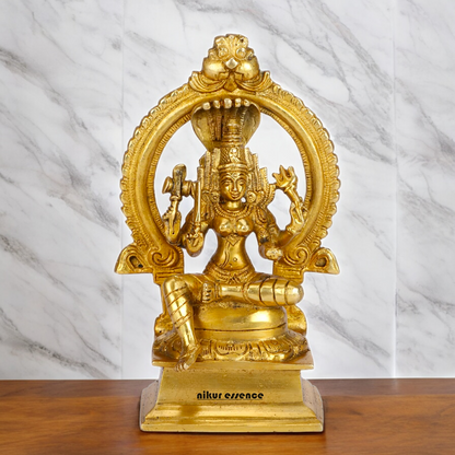 Online Solid Brass Goddess Mariamman Devi Statue - 6.8 Inches Nikuressence