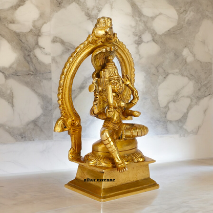 Online Solid Brass Goddess Mariamman Devi Statue - 6.8 Inches Nikuressence