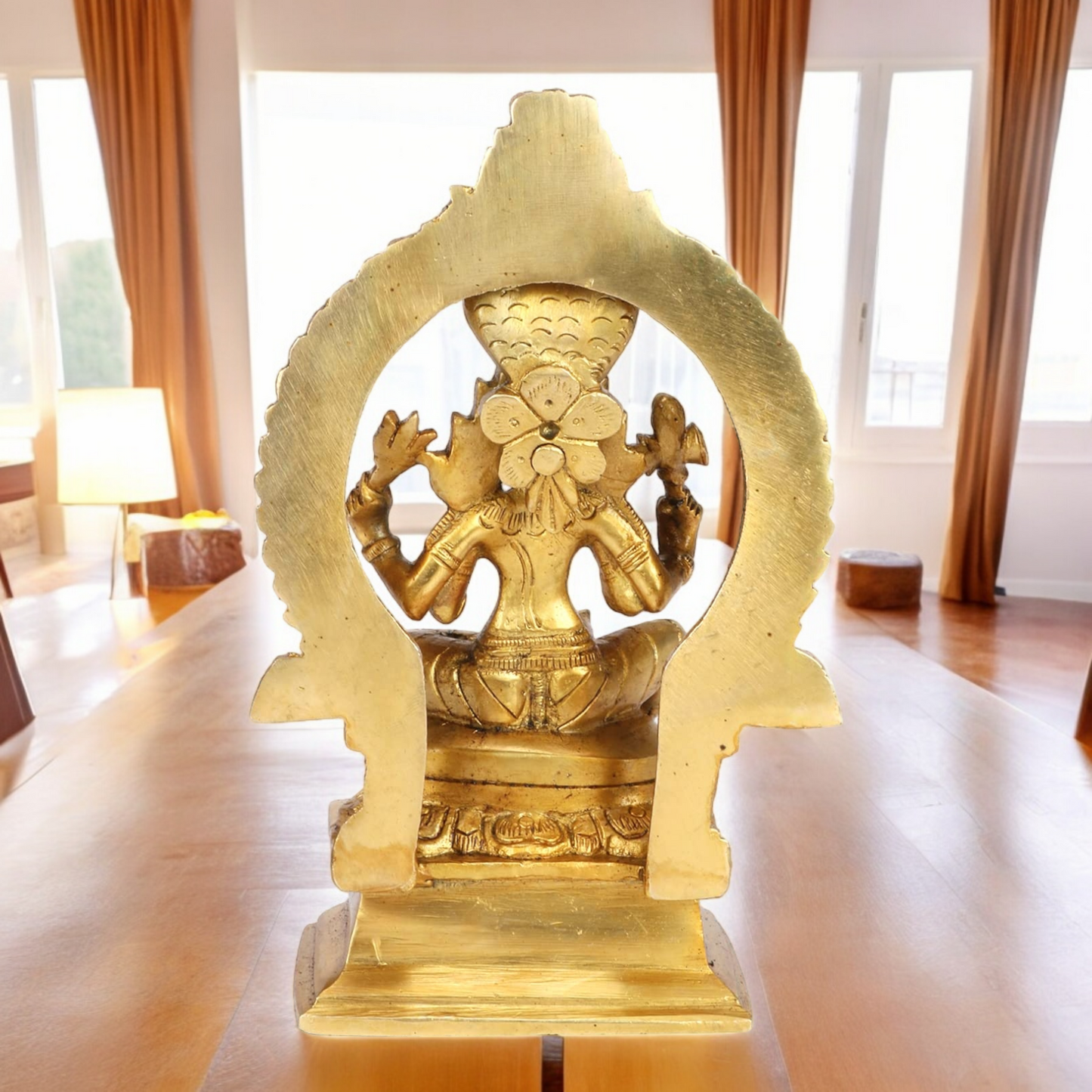 Online Solid Brass Goddess Mariamman Devi Statue - 6.8 Inches Nikuressence