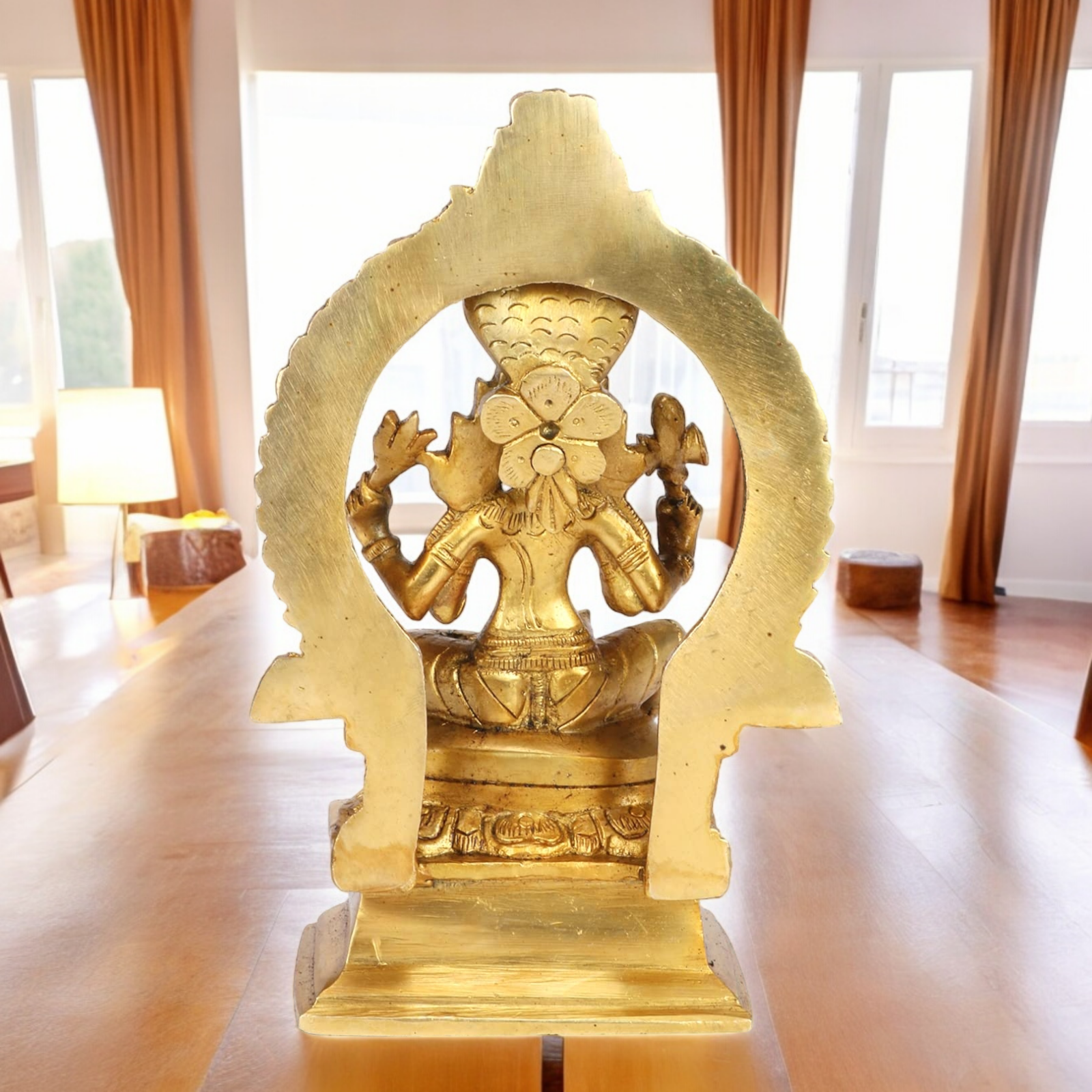 Online Solid Brass Goddess Mariamman Devi Statue - 6.8 Inches Nikuressence