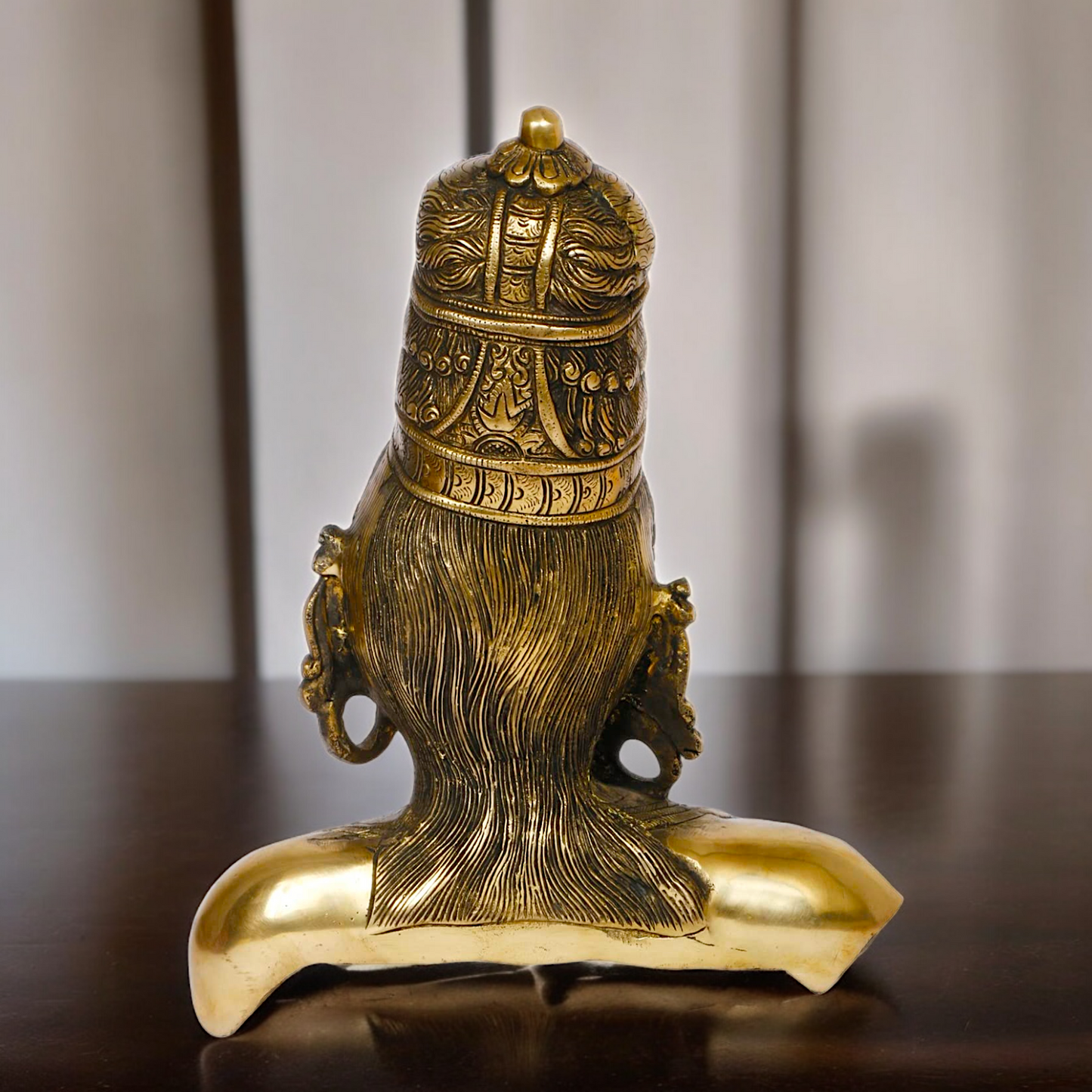 Solid Brass Devi Parvati Idol - 12 inches Nikuressence