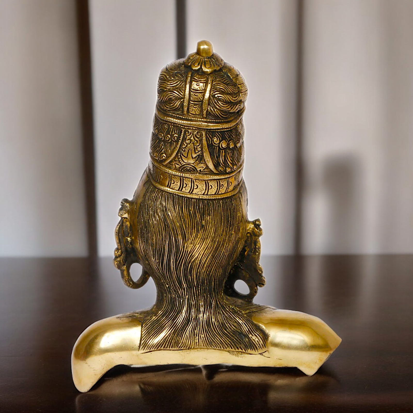 Solid Brass Devi Parvati Idol - 12 inches Nikuressence