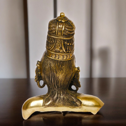 Solid Brass Devi Parvati Idol - 12 inches Nikuressence