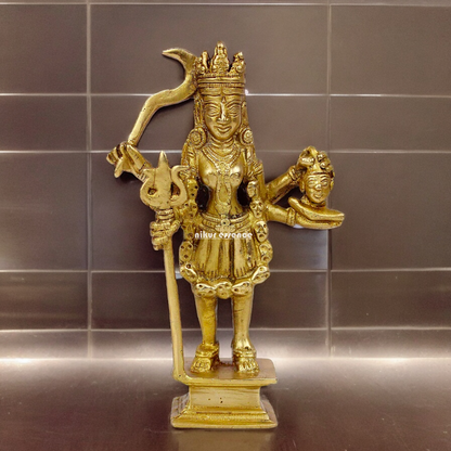 Pure Brass Kali Durga maa Devi - 19.5 cm Nikuressence
