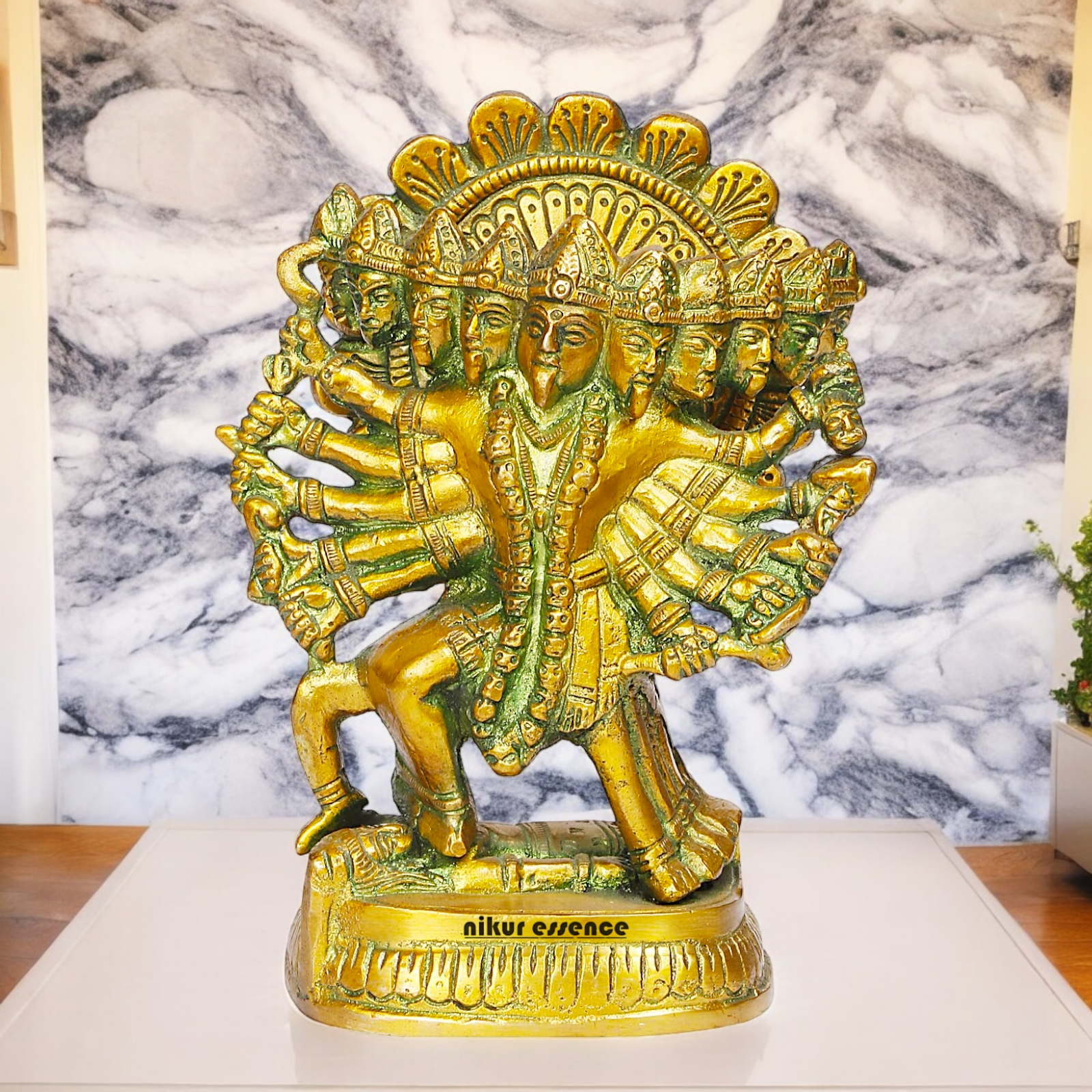 Buy Online Panchmukhi Hanuman Idol - 6 Inches Nikuressence