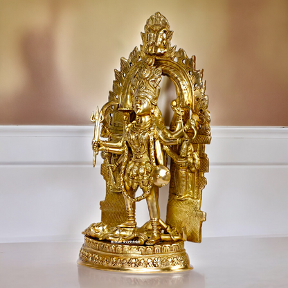 Shop Solid Brass Kali Maa Idol - 22 inches Nikuressence