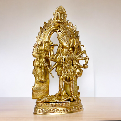 Shop Solid Brass Kali Maa Idol - 22 inches Nikuressence