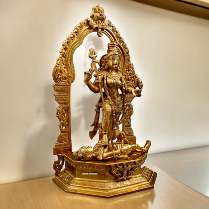 Goddess Solid Brass Kali Maa Idol - 22.047 inches Nikuressence