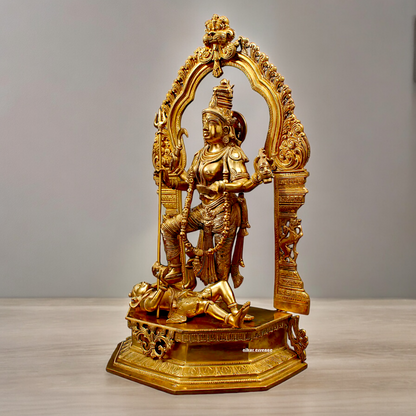 Goddess Solid Brass Kali Maa Idol - 22.047 inches Nikuressence