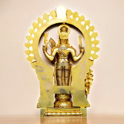 Shop Brass Murugan Kartikeya with Peacock idol - 22 inches Nikuressence