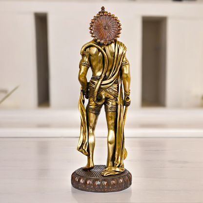 Large Brass Hanuman Monkey God Statue - 24 inches Nikuressence