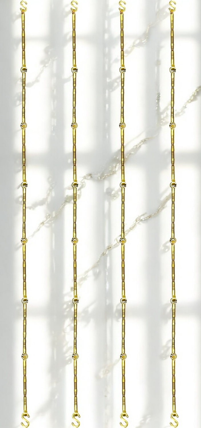 Handcrafted 5ft Rosewood Oonjal Swing with 7ft Brass Chains & 4 Elephant Carvings – Perfect for Balcony & Indoor Use Nikuressence