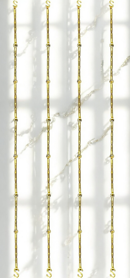 Handcrafted 5ft Rosewood Oonjal Swing with 7ft Brass Chains & 4 Elephant Carvings – Perfect for Balcony & Indoor Use Nikuressence